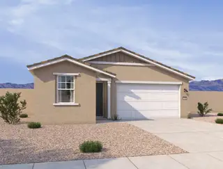 New construction Single-Family house 12372 N Damsen Dr, Maricopa, AZ 85139 plan Poppy - image