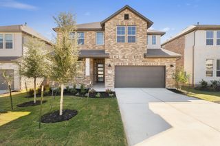 New construction  house 136 Old Woods Rd, Liberty Hill, TX 78642 plan Garner - image