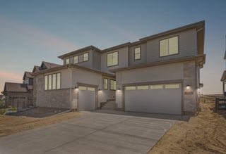New construction Single-Family house 6503 Still Pine Cir, Castle Pines, CO 80108 plan 5099 The Walton Elevation B - Modern Prairie - image