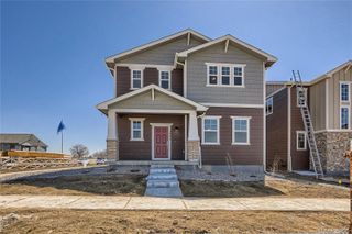 New construction Single-Family house 2866 Oxley Street, Strasburg, CO 80136 Remington- photo