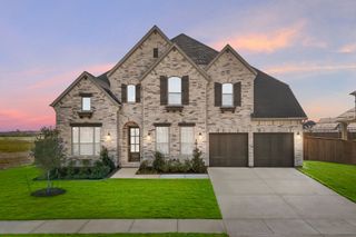 New construction house 244 Basketflower Dr, Waxahachie, TX 75165 plan Humble - image