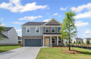 New construction Single-Family house 324 Foxglove Wy, Mcdonough, GA 30253 plan Hampton - image