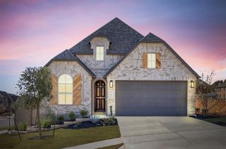 New construction Single-Family house 128 Fox Run, Georgetown, TX 78628 Bentley Plan- photo