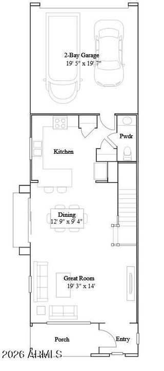 New construction Single-Family house 9738 W Verde Ln, Phoenix, AZ 85037 plan Oxnard Plan 2016 - image