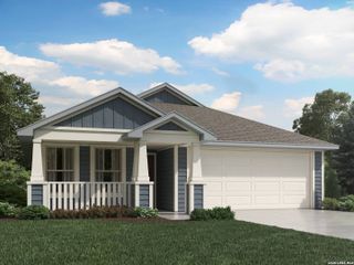 New construction Single-Family house 879 Shatterhand Blvd, San Antonio, TX 78260 plan The Allen (840) - image