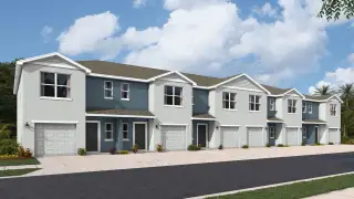New construction Townhouse house 2718 Pearly Banks Dr, Bradenton, FL 34208 plan Pearson - image