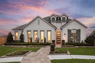 New construction Single-Family house 30119 Gold Finch Place, Fulshear, TX 77441 Davenport Plan- photo