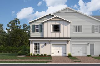 New construction Townhouse house 2714 Brave Reeves Rd, Orlando, FL 32822 plan Granada - image