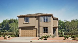 New construction  house 7535 S Ray Carroll Wy, Tucson, AZ 85747 plan Mesa - image