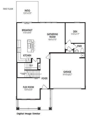 New construction Single-Family house 1519 Laggan Lane, Unit 54- Gaines TD, Indian Trail, NC 28079 - photo