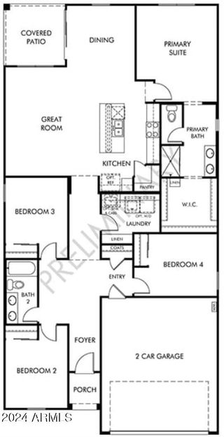 New construction  house 2638 E San Miguel Dr, Casa Grande, AZ 85194 plan Mason - image