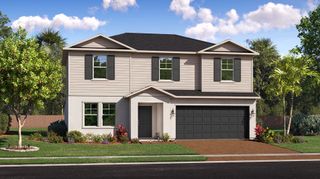 New construction Single-Family house 2386 Stingray Dr Se, Palm Bay, FL 32909 plan Honor II - image