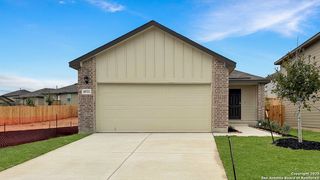 New construction Single-Family house 10723 Criterion, San Antonio, TX 78252 plan The Barton - image