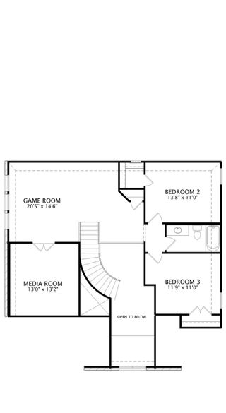 New construction Single-Family house 1717 Hillside Stroll Dr, Lavon, TX 75166 plan Brendan - image