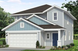 New construction Single-Family house 144 Adze Dr, Liberty Hill, TX 78642 plan Cascade 1668 - image