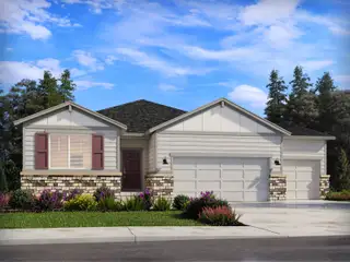 New construction Single-Family house 10743 Finsbury Ct, Peyton, CO 80831 plan The Red Feather - image