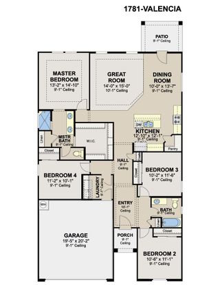 New construction Single-Family house 4308 Ebro River St, Brownsville, TX 78520 plan Valencia - image