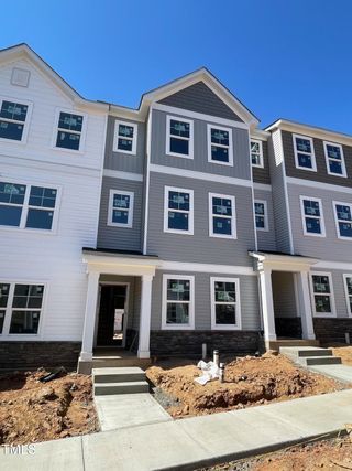 New construction Townhouse house 3009 Honeymyrtle Ln, Durham, NC 27703 Manteo II- photo