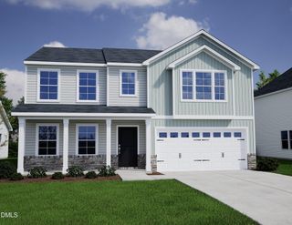 New construction Single-Family house 8 Lotus Bend Wy, Youngsville, NC 27596 plan Russell - image