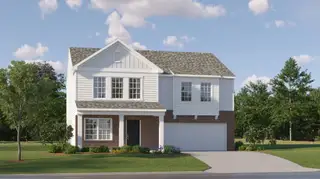 New construction  house 1636 Cottage Creek Dr, Bessemer City, NC 28016 plan Hughes - image