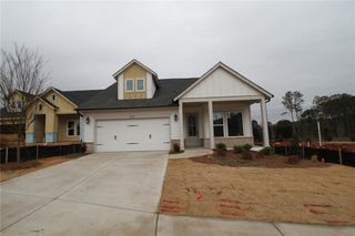 New construction Single-Family house 215 Strawberry Lane, Woodstock, GA 30189 The Cartwright II- photo