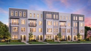 New construction Condo house 126 Zola Aly, Nashville, TN 37209 plan Cline Brandywine - image