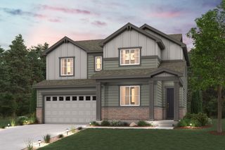 New construction Single-Family house 42571 Kinloch Trl, Elizabeth, CO 80107 plan Powell - image