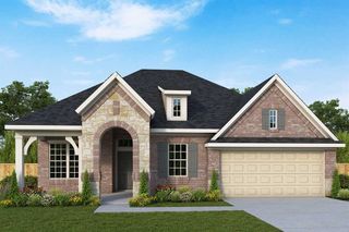 New construction Single-Family house 5003 Benton Woods Trail, Rosenberg, TX 77471 The Hennessey- photo