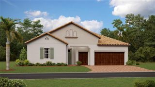 New construction Single-Family house 16873 Scuba Crest Street, Wimauma, FL 33598 Halos II- photo