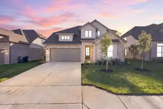 New construction Single-Family house 313 Ridgewell Lp, Georgetown, TX 78633 plan Delta - image