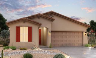 New construction Single-Family house 2175 S 241St Drive, Buckeye, AZ 85326 Bluebell- photo