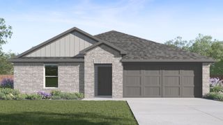 New construction Single-Family house 145 Baby Calf Roping Rd, Jarrell, TX 76537 plan Baird - image
