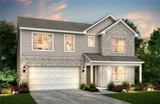 New construction Single-Family house 516 Elkwood Lane, Mcdonough, GA 30252 Hampton- photo