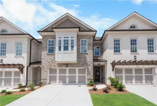 New construction Townhouse house 4705 Coleridge Ct, Unit 427, Peachtree Corners, GA 30092 plan The Ellington - image