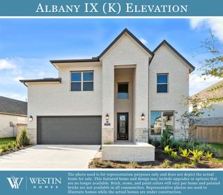 New construction Single-Family house 216 Silver Sage Ct, Conroe, TX 77304 plan The Albany IX - image
