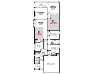 New construction Single-Family house 21006 Carob Tree Ln, Tomball, TX 77377 plan Cambridge - image