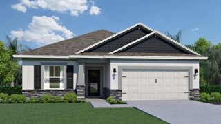 New construction house 2518 Mariah Pl, Lake Alfred, FL 33850 plan Biscayne - image