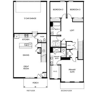 New construction  house 1594 Riverplace Dr, Unit 4, Windsor, CO 80550 plan The Orchard - image