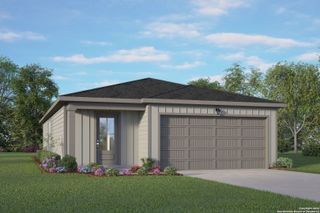 New construction Single-Family house 2530 Dry Moss Way, San Antonio, TX 78224 The Frio A- photo