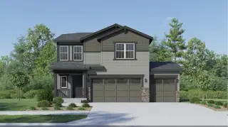 New construction Single-Family house 3551 Aspen Glen Lp, Elizabeth, CO 80107 plan Grove - image