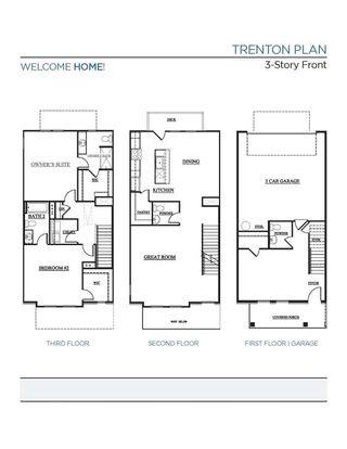 New construction Townhouse house 4227 S New Hope Road, Cramerton, NC 28056 Trenton Three-Story- photo