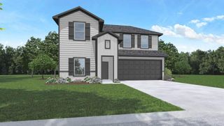 New construction house 420 China Grove Ln, China, TX 77613 plan Mitchell - image