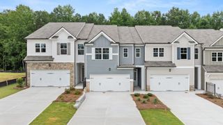 New construction Townhouse house 6653 Parsons St, Flowery Branch, GA 30542 plan Salisbury - image