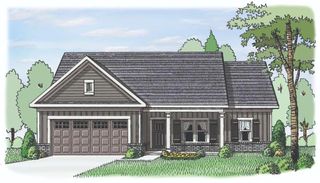 New construction Single-Family house 236 Weslyn Dr, Social Circle, GA 30025 plan (GA)Carson A 2 Front Entry - image