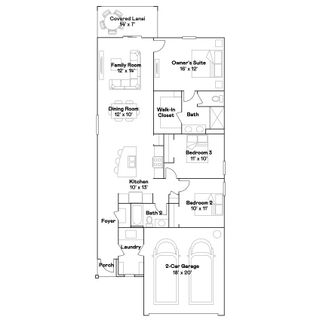 New construction house 8503 Sea Ray Run, Parrish, FL 34219 plan Annapolis - image