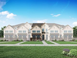 New construction Townhouse house 3724 Queen Road, Sherman, TX 75090 Dylan Plan- photo