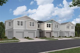New construction Townhouse house 4215 Hillock Blvd, Haines City, FL 33844 plan Palma - image