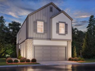 New construction Townhouse house 19935 Emerald Bend Wy, Atascocita, TX 77346 plan The Harlow (S135) - image