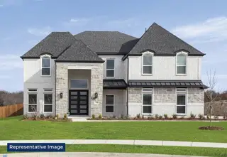 New construction Single-Family house 1117 E Hidden Lakes Dr, DeSoto, TX 75115 plan Hillcrest 2FS (w/Media) - image