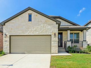 New construction Single-Family house 9917 Paladin Rdg, San Antonio, TX 78254 plan The San Saba (3015) - image